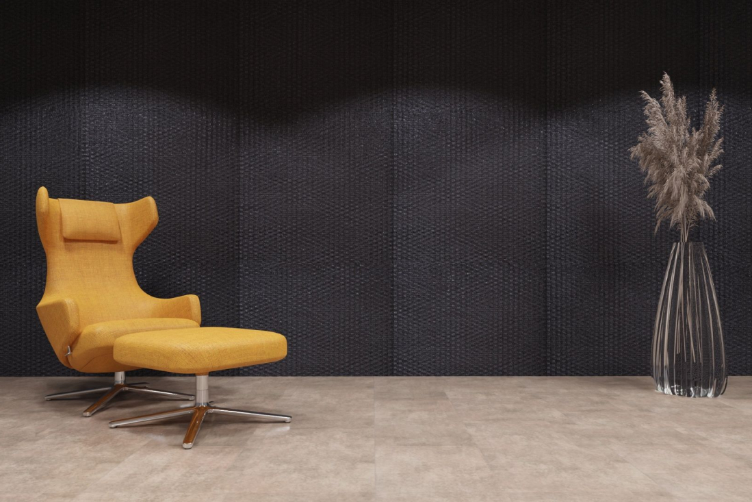 artStone Raumfoto arcquitone knitt negra