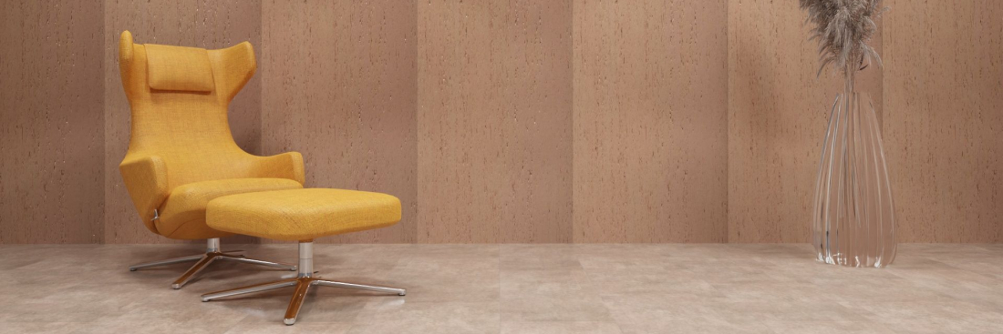 artStone Raumfoto arcquitone rokkit silyon terracotta