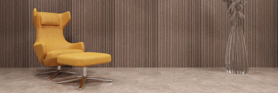 artStone Raumfoto arcquitone volkorn taupe