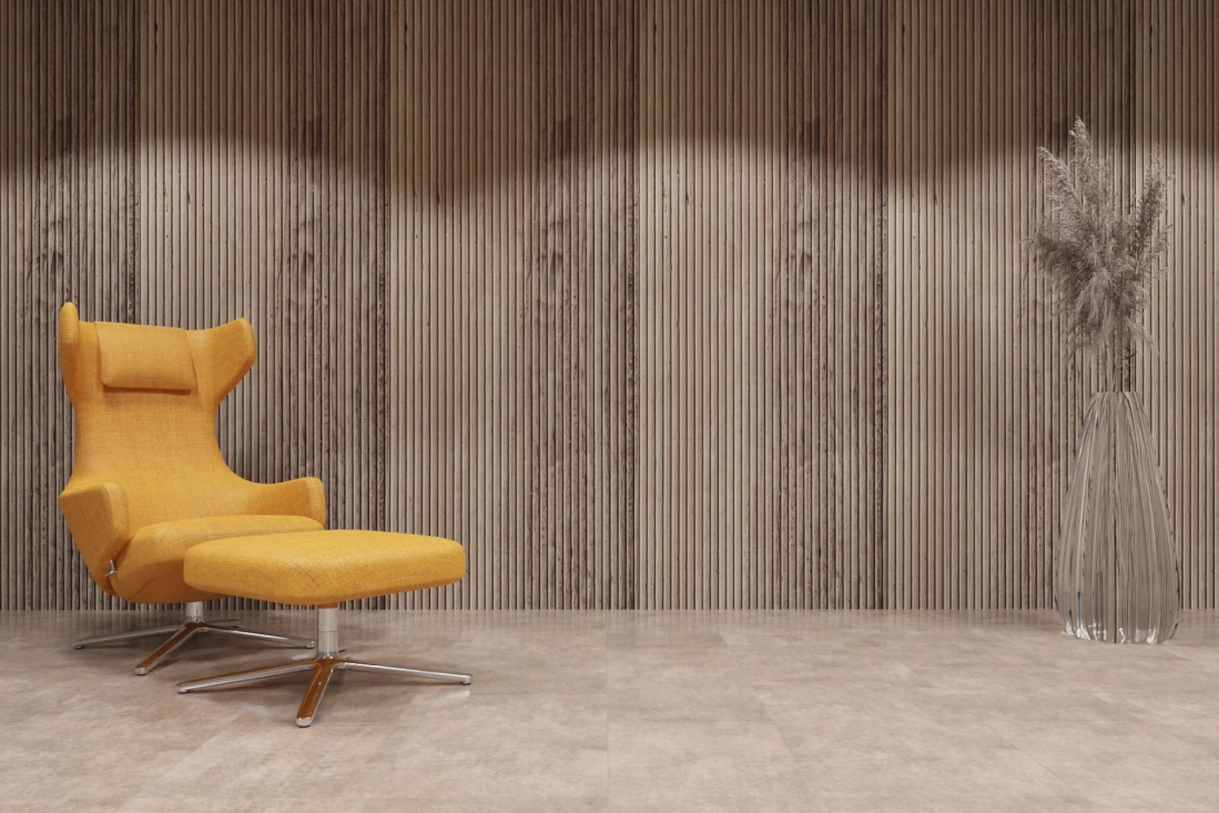 artStone Raumfoto arcquitone travertin aerona walnut