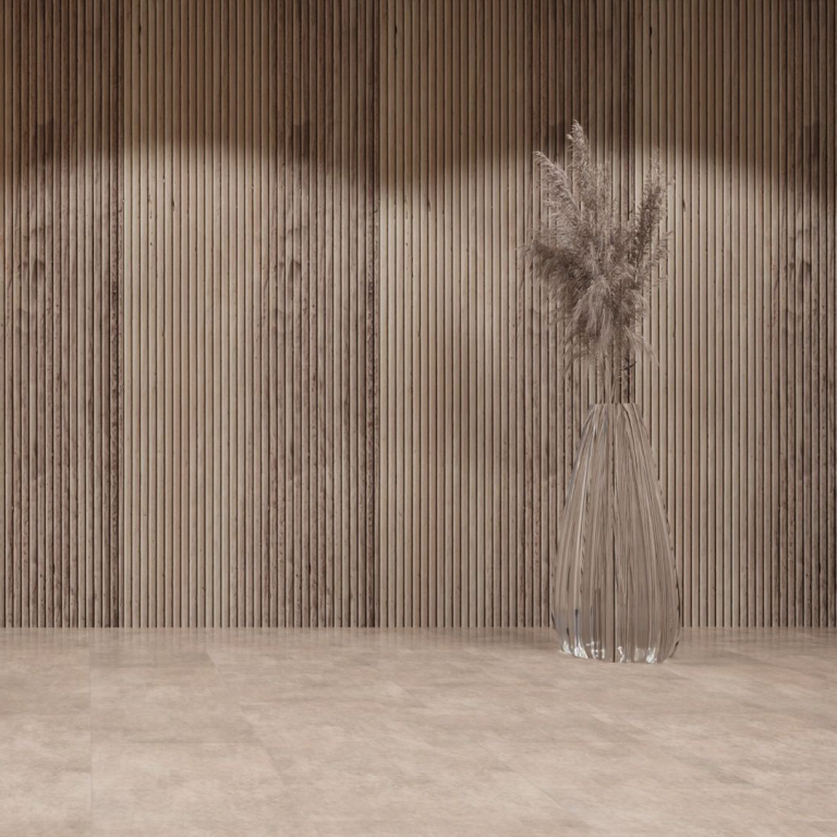 artStone Raumfoto arcquitone travertin aerona walnut