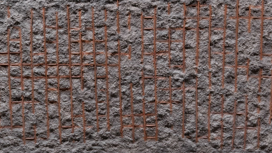 Ruina Carmin - Artstone Wandpaneel