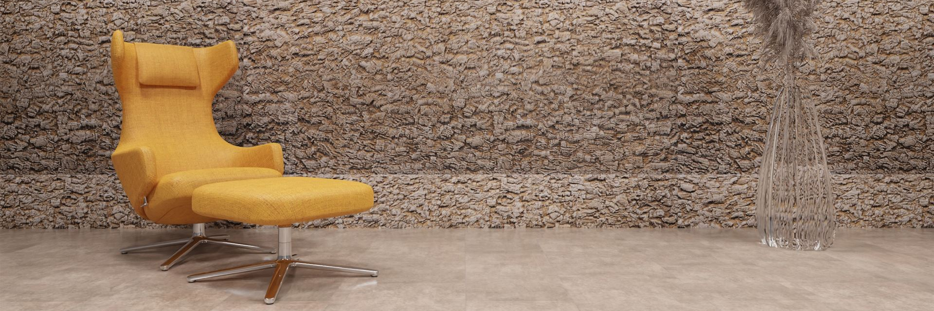 artStone Raumfoto cork oak earth polo