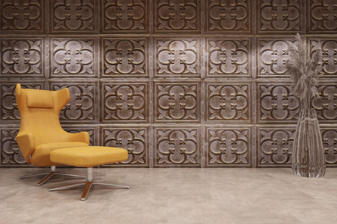 artStone Raumfoto Daisy creme