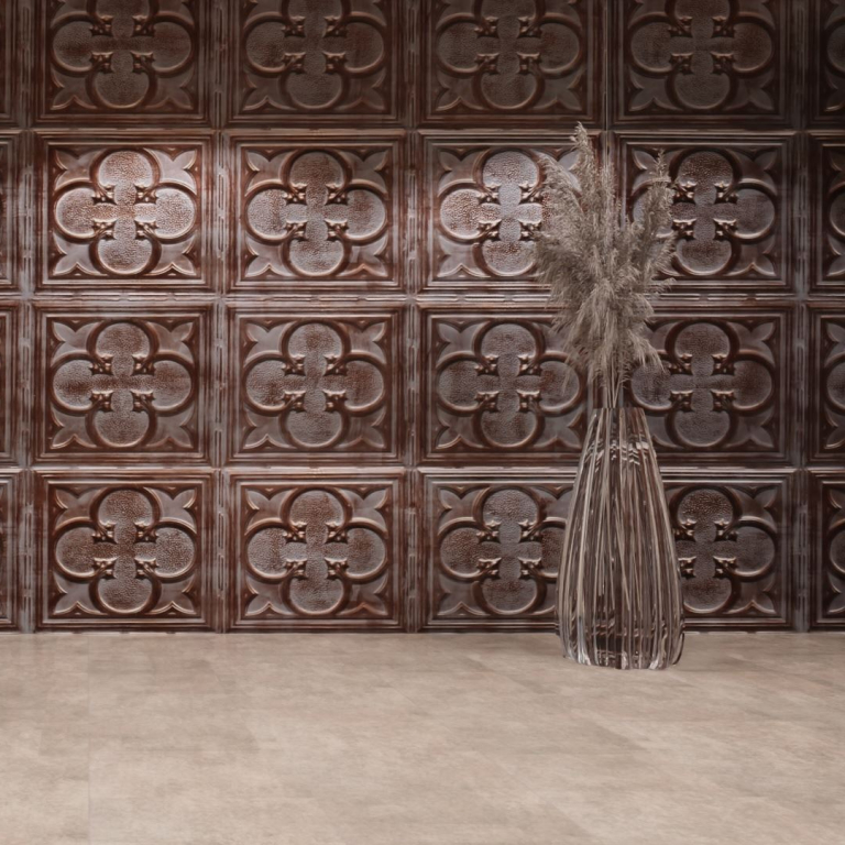 artStone Raumfoto Daisy fonce bronze