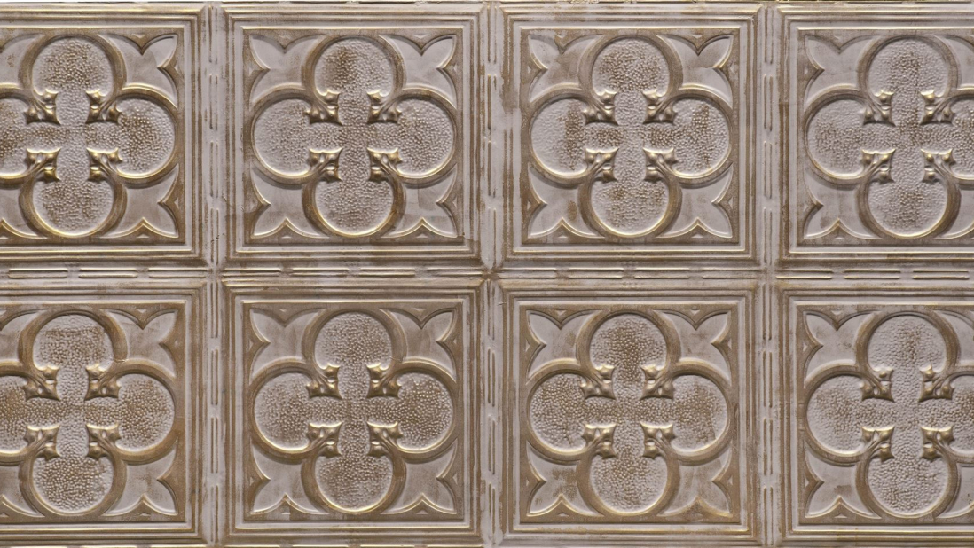 Daisy Creme Dor - Artstone Wandpaneel