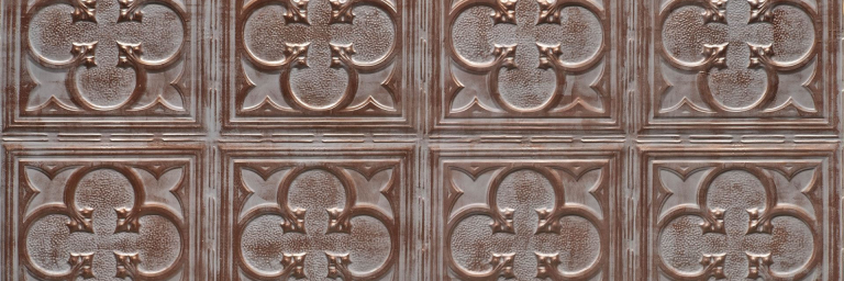 Daisy Fonce Bronze - Artstone Wandpaneel