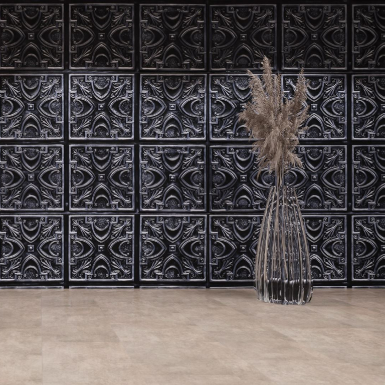 artStone Raumfoto fontenay noir argent