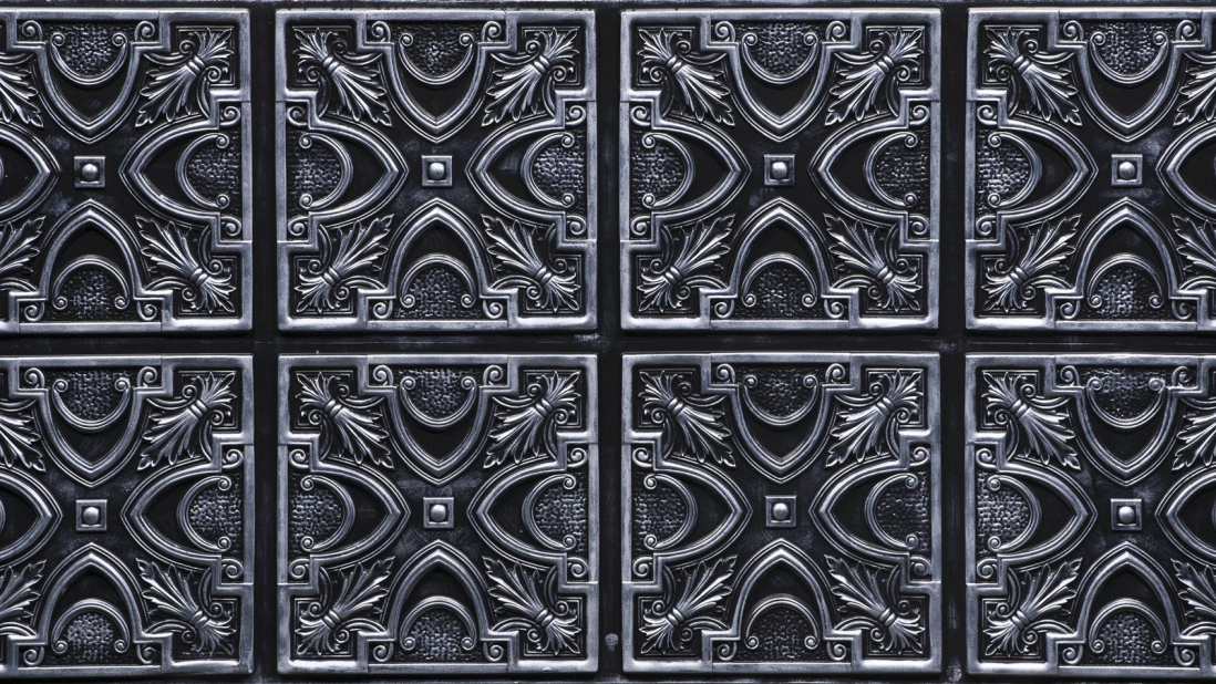 Fontenay Noir Argent - Artstone Wandpaneel