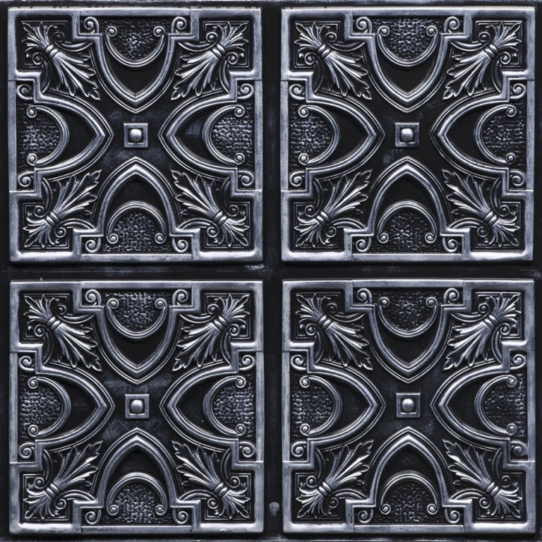 Fontenay Noir Argent - Artstone Wandpaneel