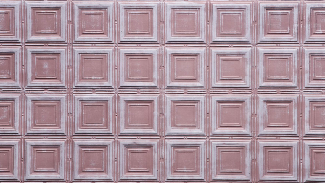 Grenier Rose Blanc - Artstone Wandpaneel