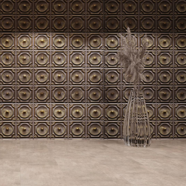 artStone Raumfoto vermont creme dor