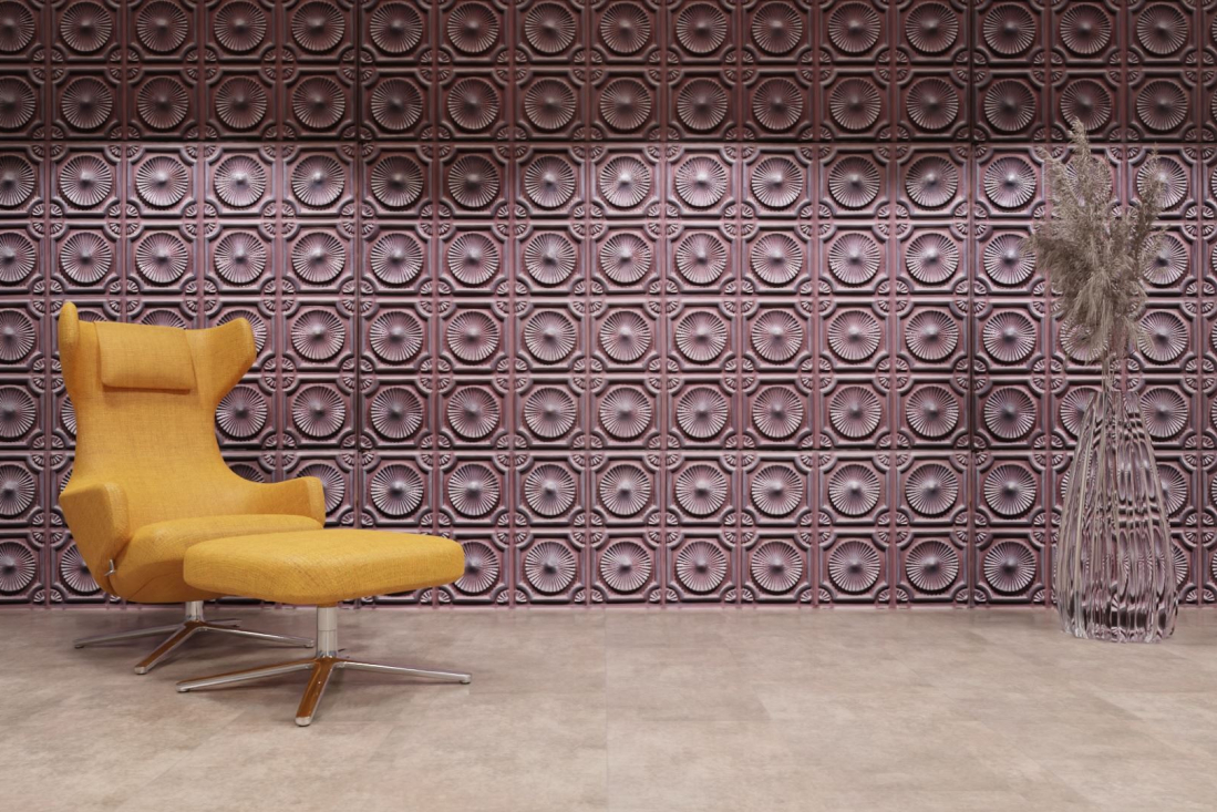 artStone Raumfoto vermont rose argent