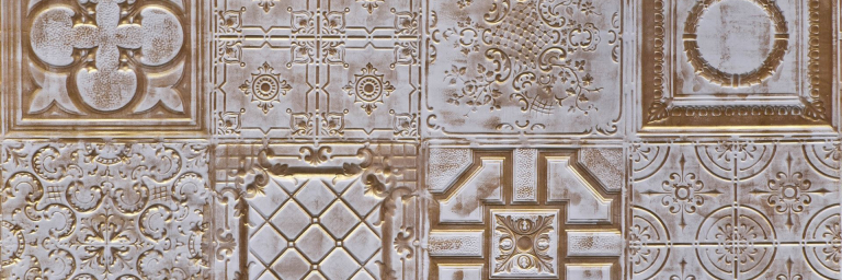 Victorian Blanc Dor - Artstone Wandpaneel