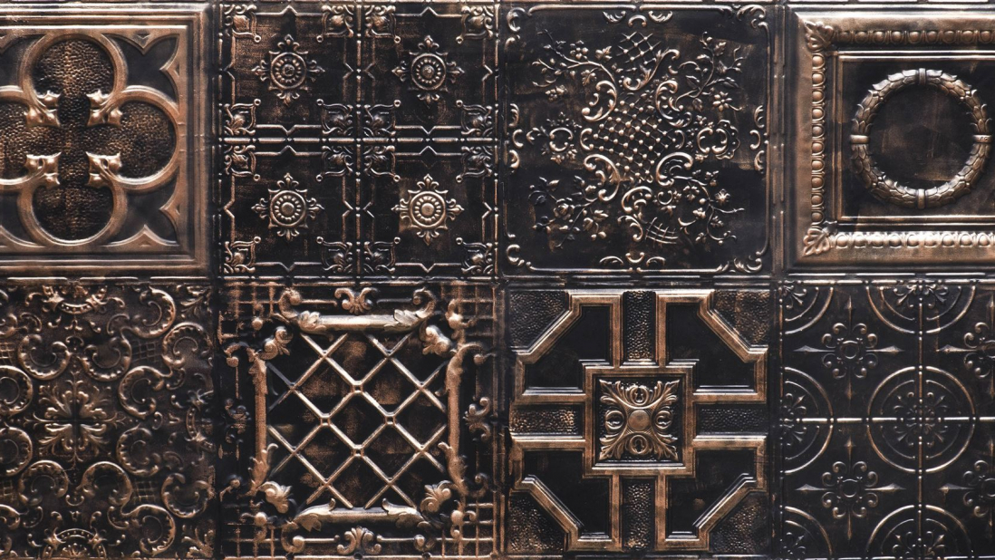 Victorian Noir Bronze - Artstone Wandpaneel