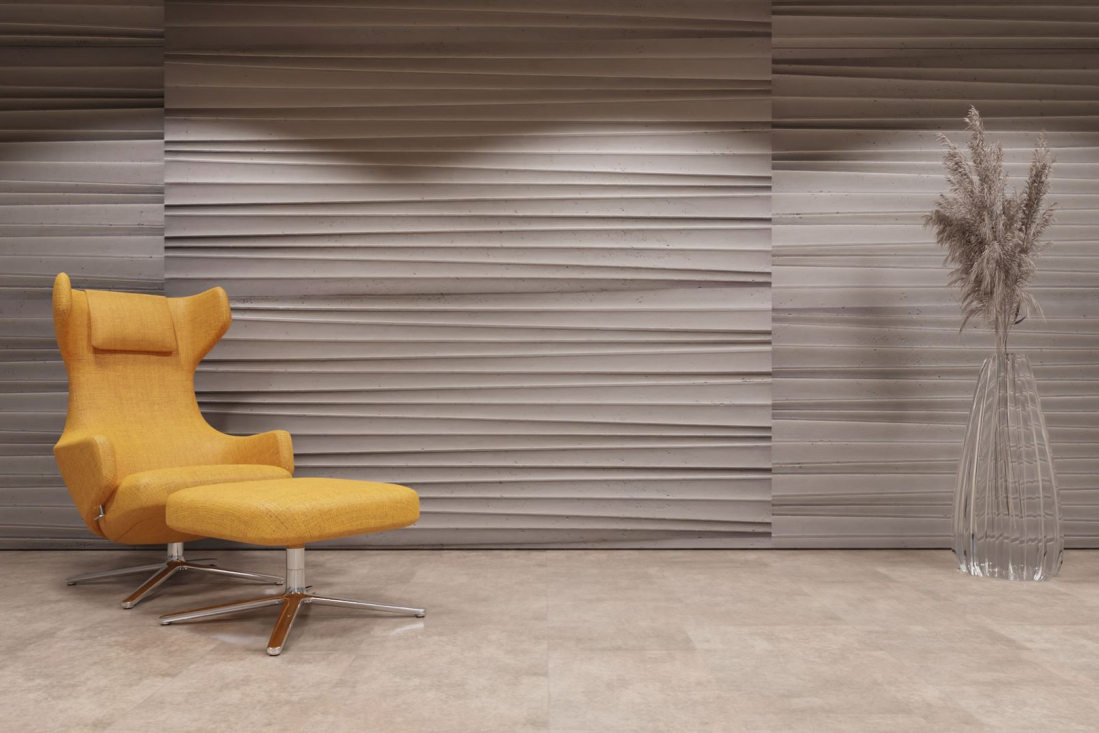 artStone raumfoto wavy grey