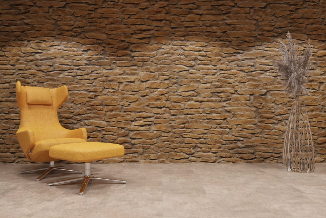 artStone Raumfoto Lajas ocre