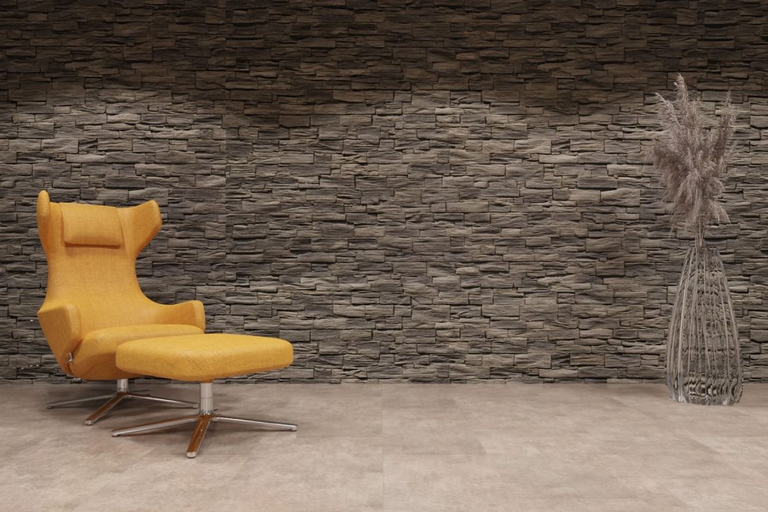 artStone Raumfoto Pizzara gris