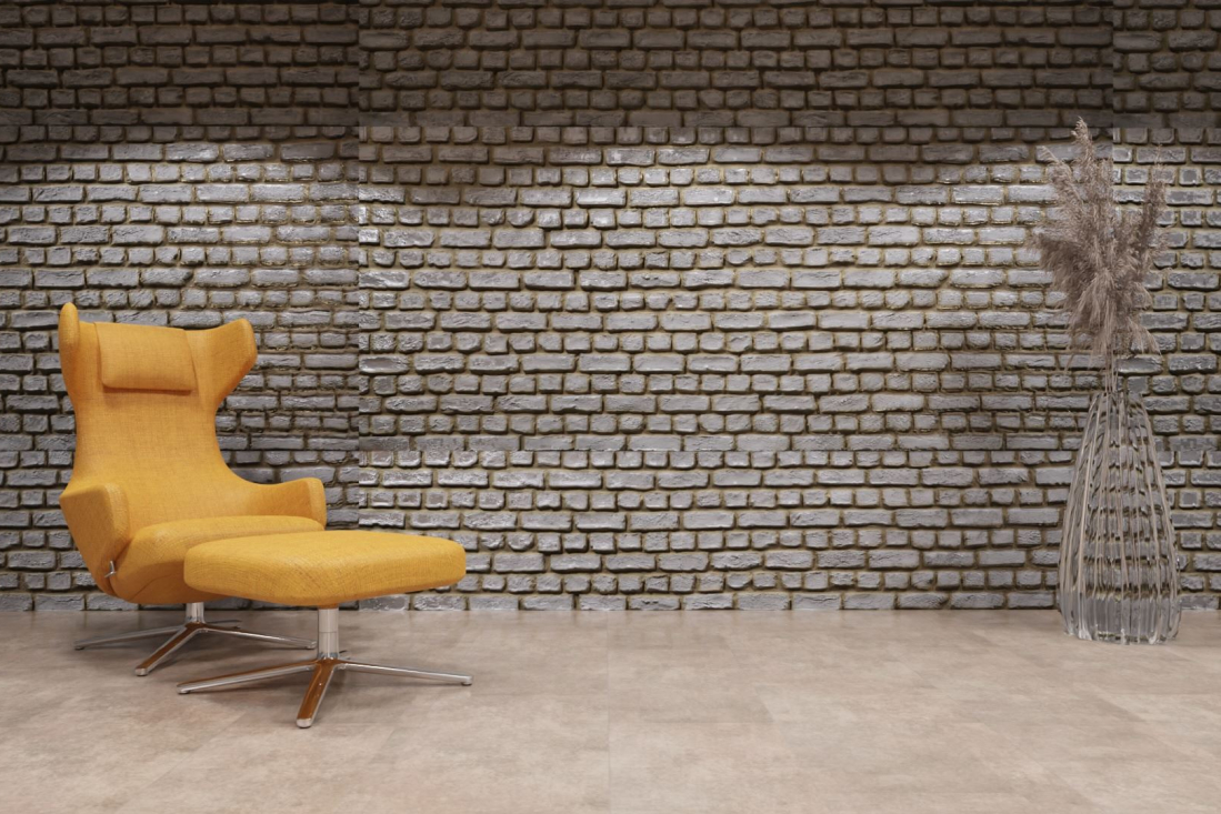 artStone Raumfoto ladrillo loft gravel