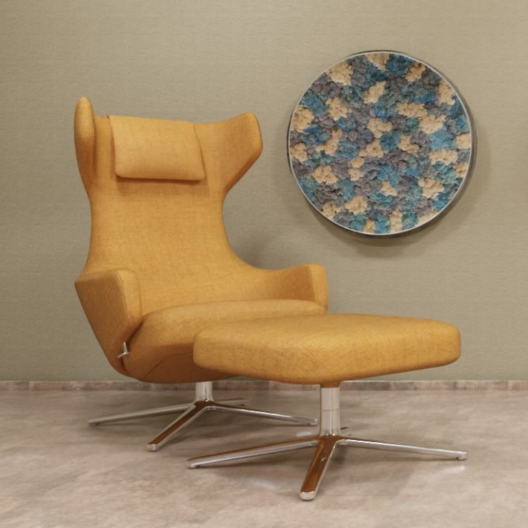 moosWalls framJ 800x800mm pualu