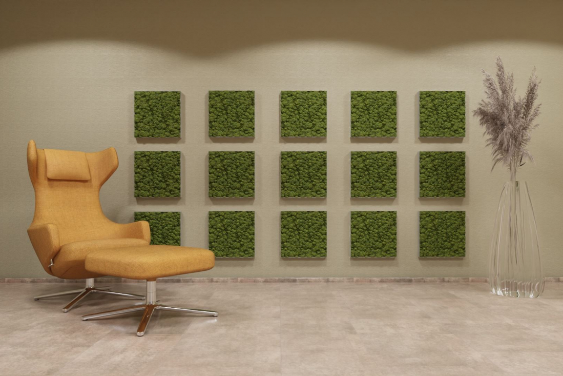 moosWalls frameQ 400x400 classicGreen