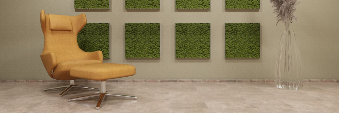 moosWalls frameQ 600x600mm classicGreen