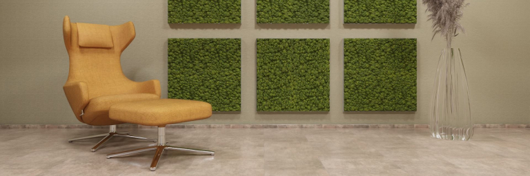 moosWalls frameQ 800x800mm classicGreen