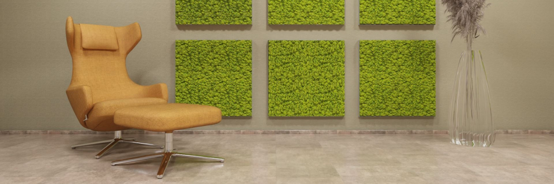 moosWalls frameQ 800x800mm freshGreen