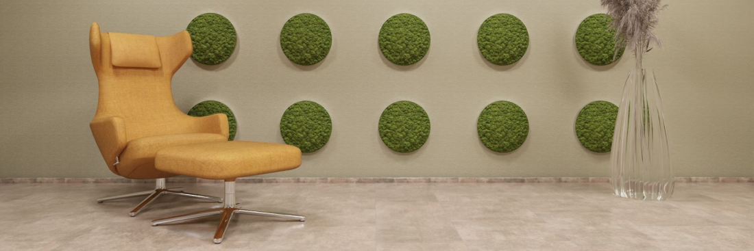 moosWalls frameR 400x400mm classicGreen