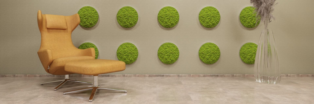 moosWalls frameR 400x400mm freshGreen