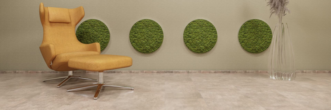 moosWalls frameR 600x600mm classicGreen