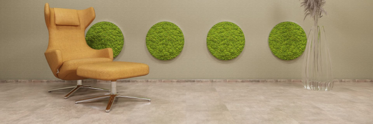 moosWalls frameR 600x600mm freshGreen