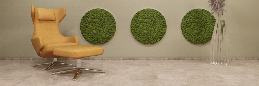 moosWalls frameR 800x800mm classicGreen