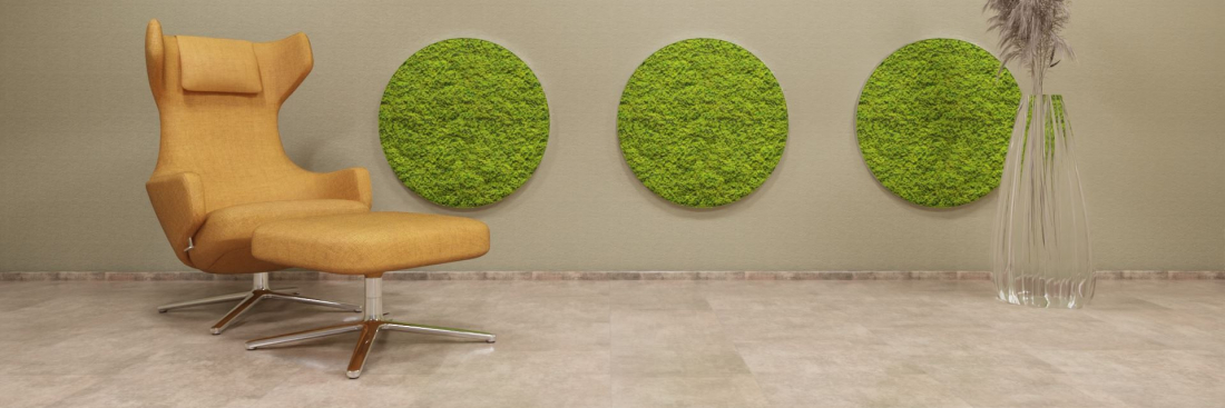 moosWalls frameR 800x800mm freshGreen