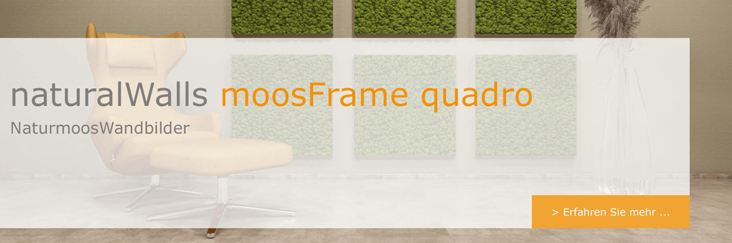 naturalWalls moosFrame quadro Headliner