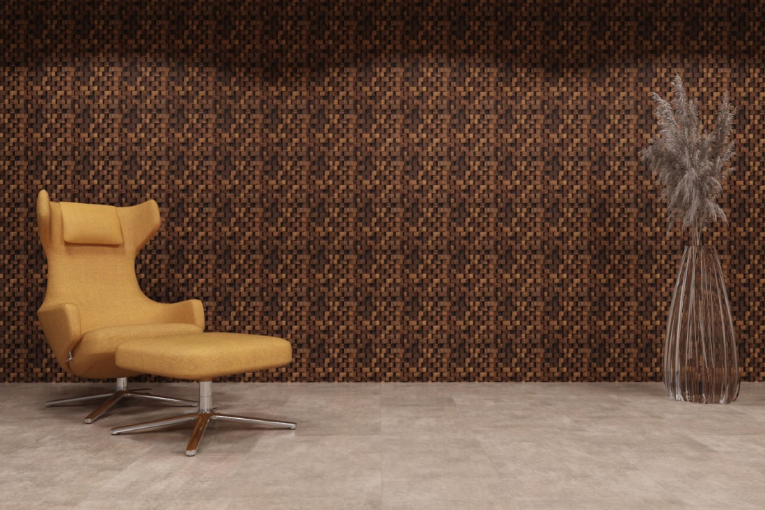 wodewa naturalWall mosaic 30 Ramfoto nussbaum geoelt