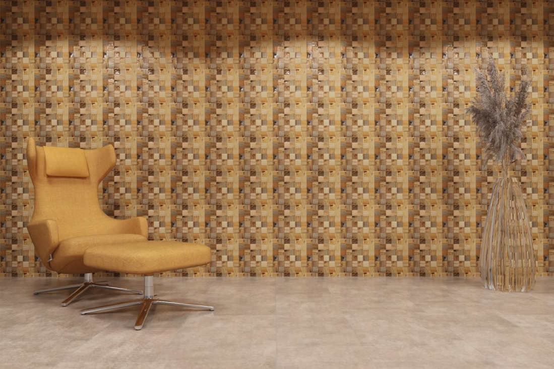 wodewa naturalWall mosaic 50 Ramfoto altholz geoelt