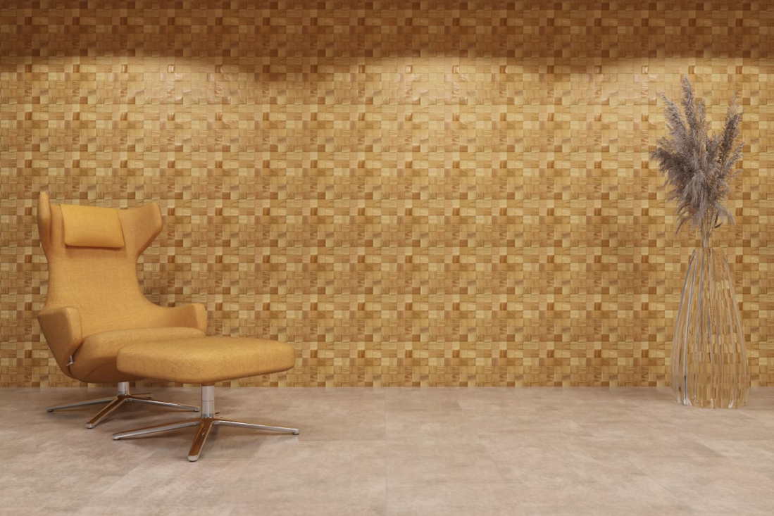 wodewa naturalWall mosaic 50 Ramfoto eiche geoelt