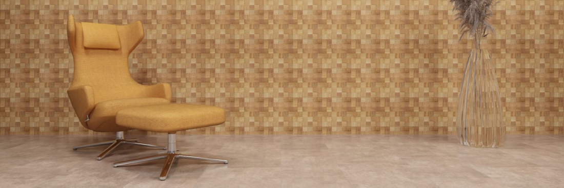 wodewa naturalWall mosaic 50 Ramfoto eiche natur roh geoelt