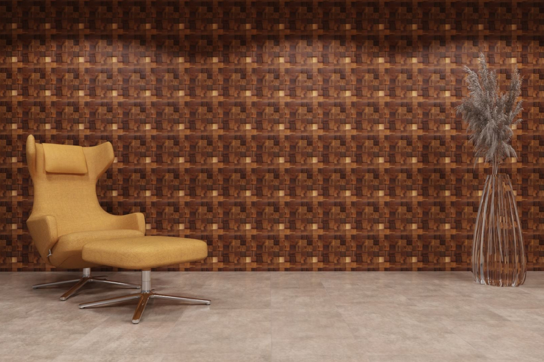 wodewa naturalWall mosaic 50 Ramfoto nussbaum geoelt