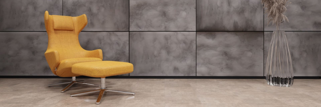 xStone acuStone Akustikpaneele 120x80 concrete dark rough