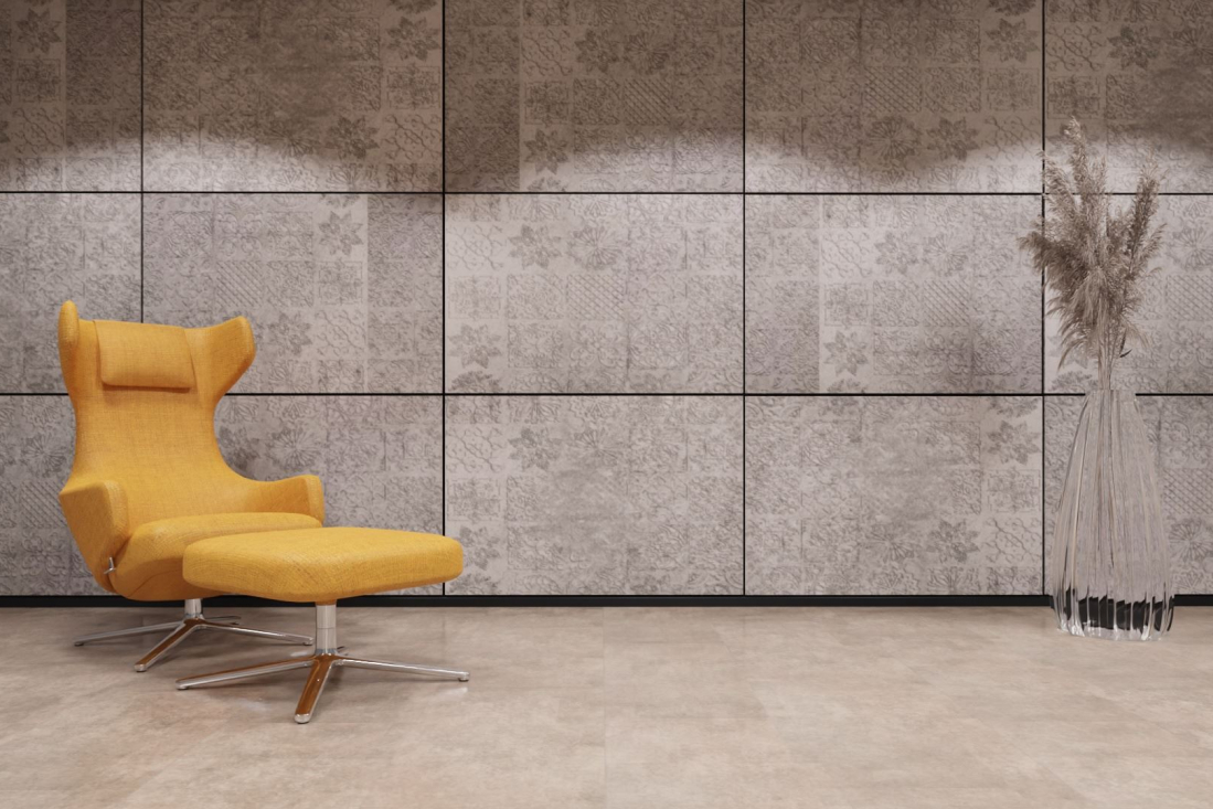 xStone acuStone Akustikpaneele 120x80 concrete mandala