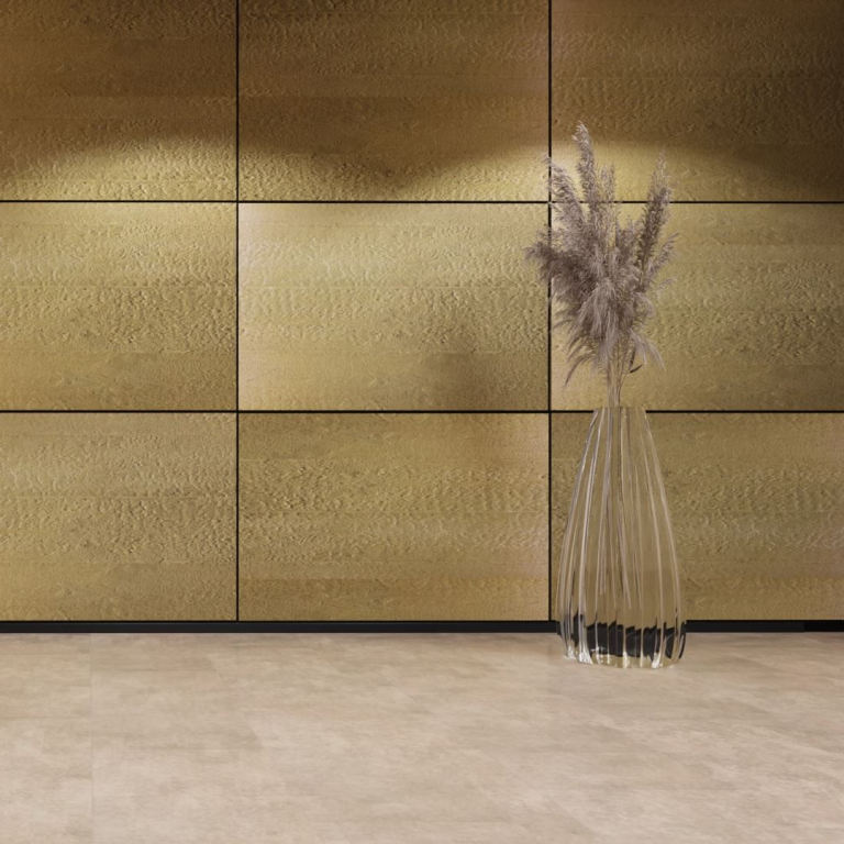 xStone acuStone Akustikpaneele 120x80 fireplank gold