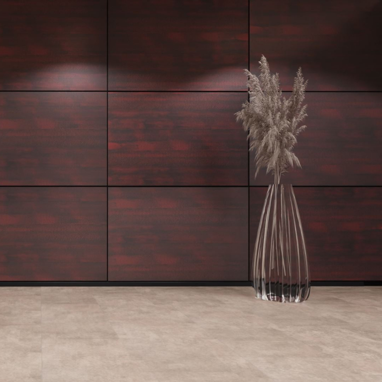 xStone acuStone Akustikpaneele 120x80 fireplank red