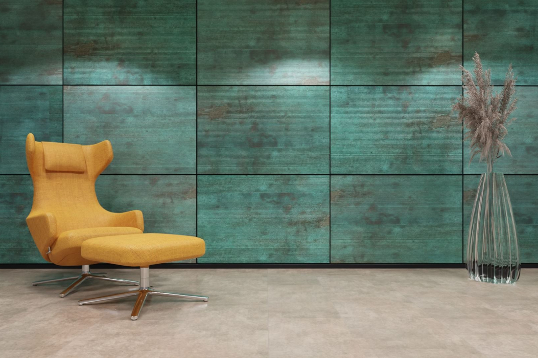 xStone acuStone Akustikpaneele 120x80 high rise viridis 