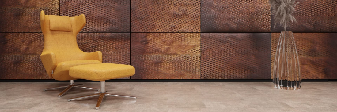 xStone acuStone Akustikpaneele 120x80 rusty diamond