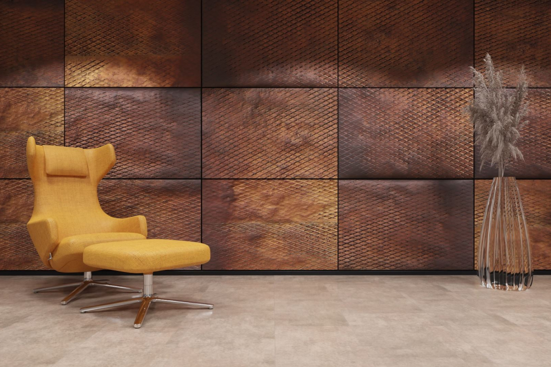 xStone acuStone Akustikpaneele 120x80 rusty diamond