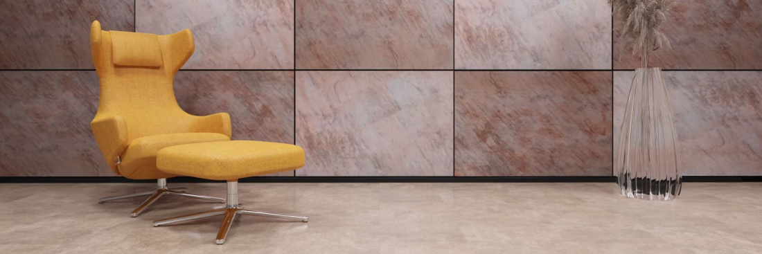 xStone acuStone Akustikpaneele 120x80 slate rubrum