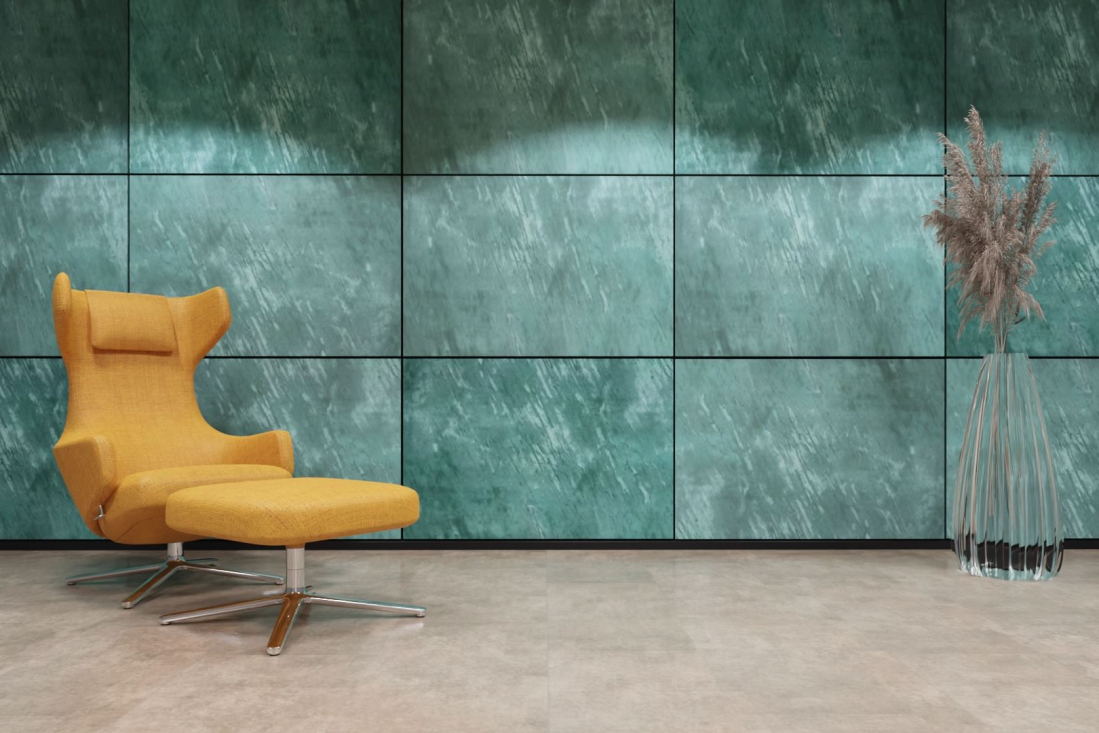xStone acuStone Akustikpaneele 120x80 slate viridis