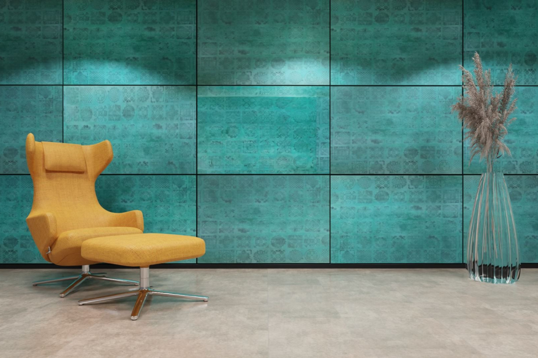 xStone acuStone Akustikpaneele 120x80 viridis mandala